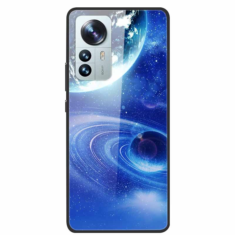 Чехол для Redmi Note 12S Закаленное Стекло Жесткая Задняя Крышка для Xiaomi Redmi Note 12 Note12 Pro 4G 5G Чехлы для Телефона Note12S 12 S 12Pro