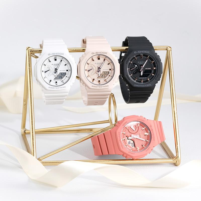 Casio Женские 43-миллиметровые розовые часы GMA-S2100-4A2PR