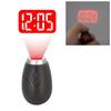 Portable Mini Digital Time Projection Clock LED Flashlight Torch with Lanyard ADM