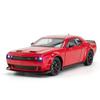 1/24 Dodge Challenger Hellcat игрушечная машинка литая Metel Cars игрушечные машинки с откидным механизмом Hellcat со звуком и светом Hellc для детей