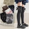 19inch Kids Lace Knee High Socks Hollow Out Soft Cotton Cute Children Girls Thin Mesh Breathable Long Socken For 1-15 Years Girl