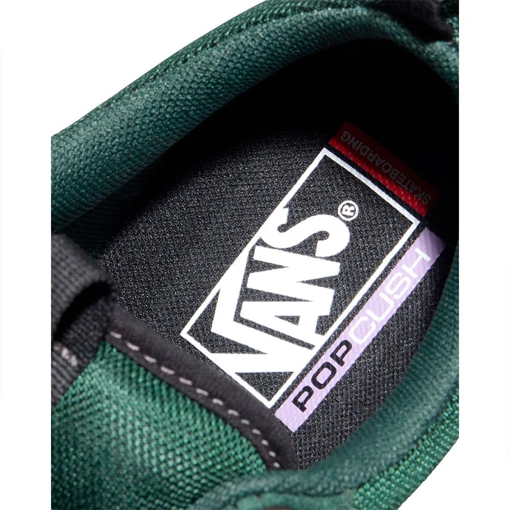 Vans old skool 36 sneakers leather mesh green