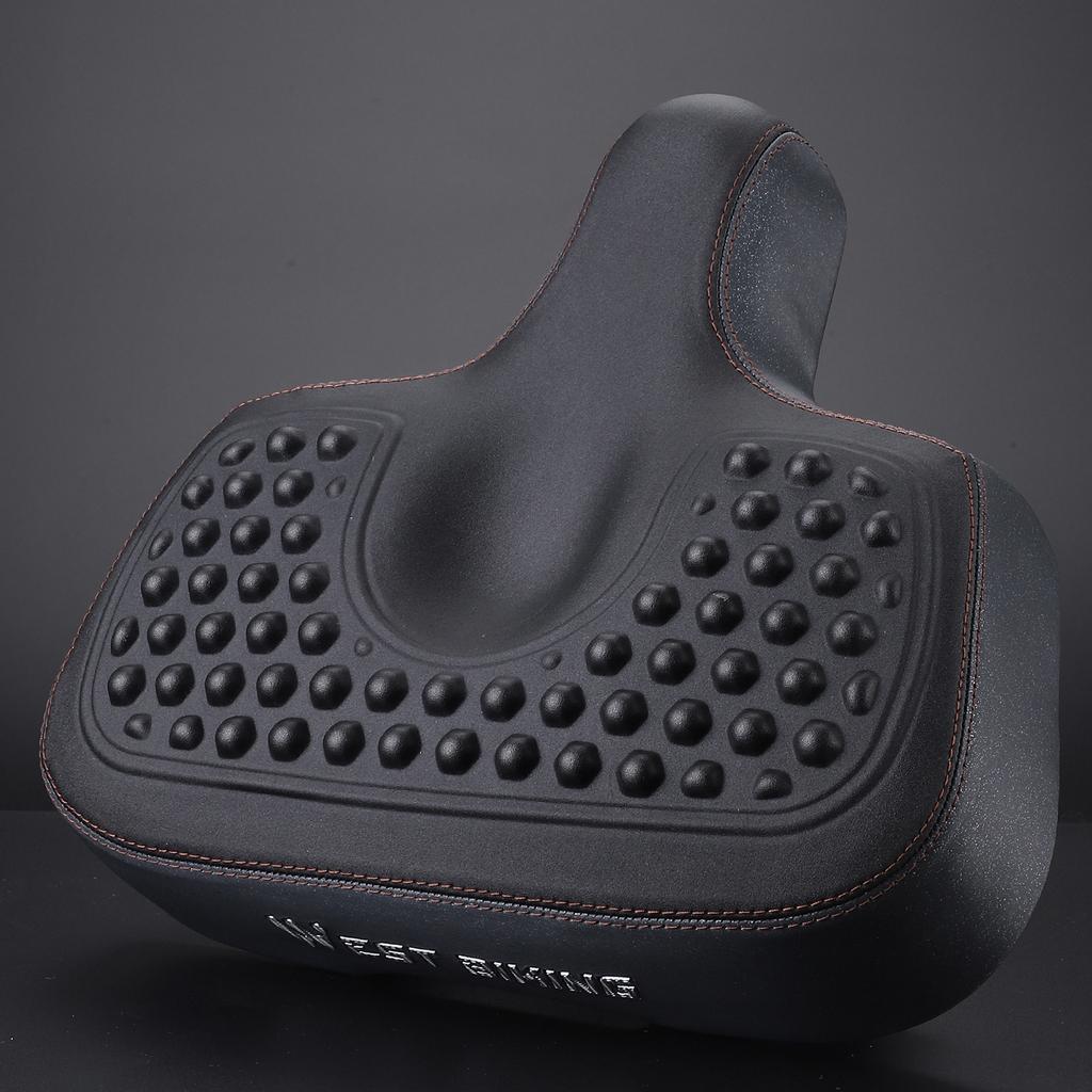 Thickened and Widen High Elasticity Bike Saddle Soft Waterproof PU Pad Road Bicycle Seats Comfort
