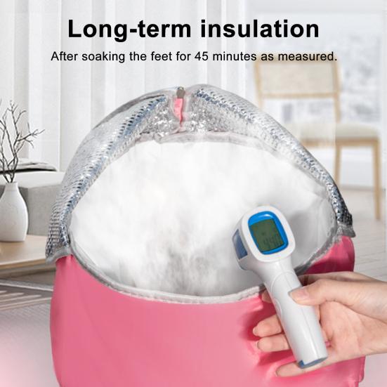 Складная ванночка для ног трапециевидной формы, высокая термостойкость, удлиненная конструкция, кровообращение, ведро для спа- для ног