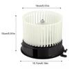 Upgrades Blower Motor Fan ABS & Metal Blower Fan Motor Versatile Blower Motor Fan Replaces 27225-ET00A Simple Installs