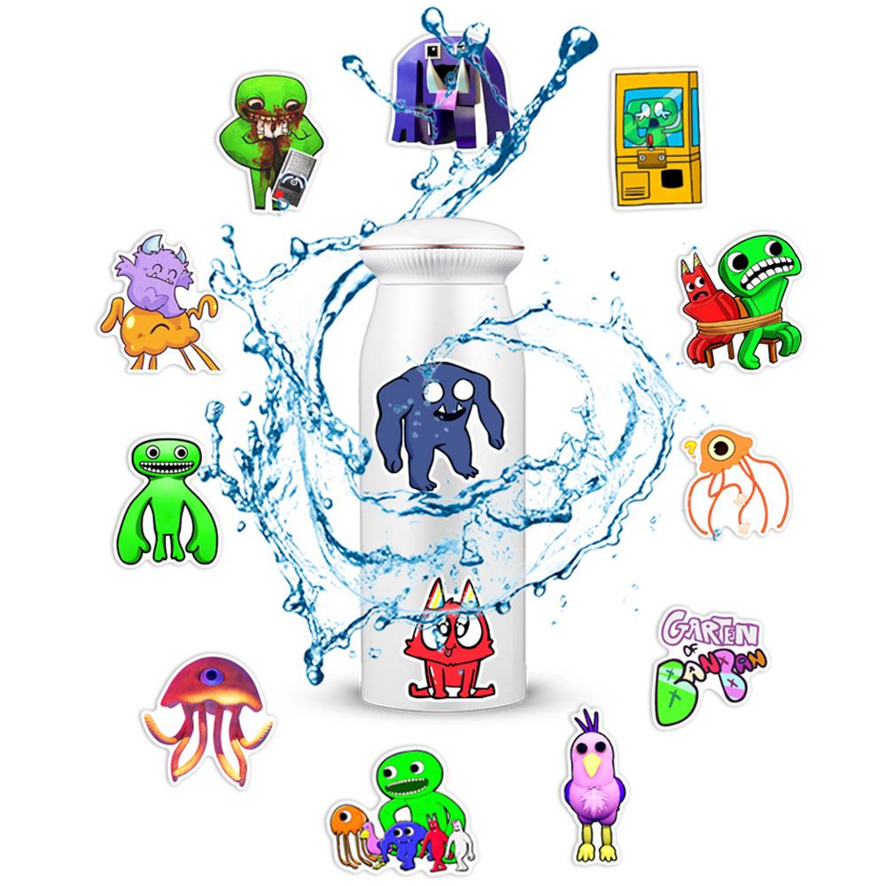 50 шт. Наклейки Garten of Banban для компьютера, скейтборда, ноутбука, бутылки для воды