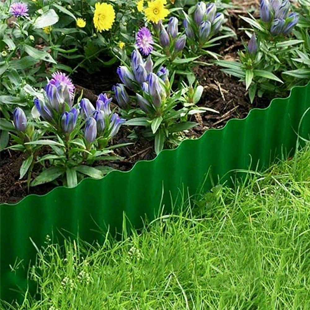 Gardening Decorative Garden Lawn Edging Grass Border Fence Plant Protection Flower Bed Fence