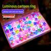Flashing Soft Rubber Light-Up Finger Ring Toy