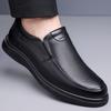 Модные мужские туфли из натуральной кожи для ходьбы, летние мокасины без застежек, мужские повседневные туфли на плоской подошве, горячая распродажа, обувь для вождения, простые деловые мокасины