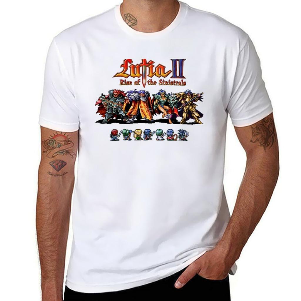 Lufia 2 Rise of The Sinistrals TShirt Casual Daily Graphic Tee
