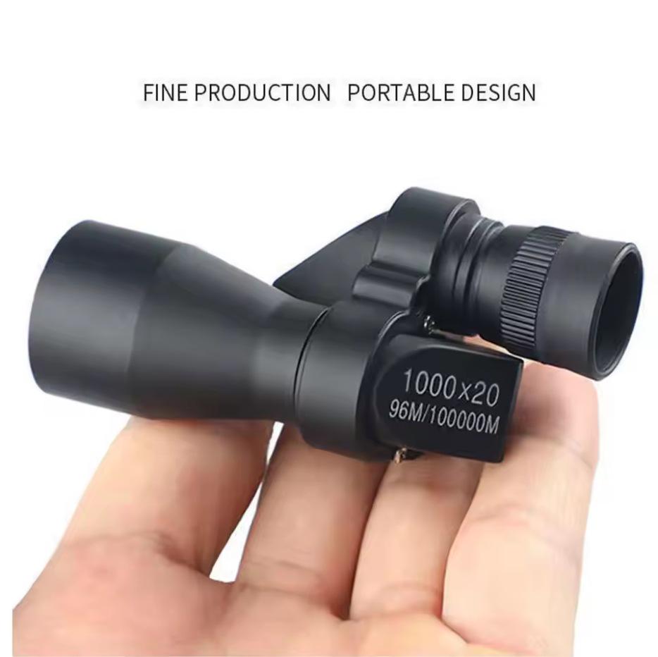 Portable Monocular Telescope 20x1000 HD Power Pocket-Sized Outdoor Children's Telescope