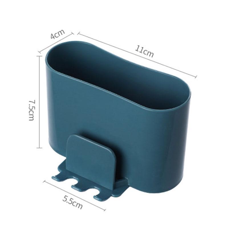 Держатель для зубных щеток, настенный, без сверления, стойка для бритвы, зубной пасты, стакана для полоскания рта KTY