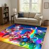 3D MINISO Mario Game Cartoon Christmas Gift Living Room Non-Slip Area Rug Carpet for Bedroom Playroom Sofa,Home Decor Doormat