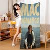 M-Mac Demarco Микрофибровое одеяло Быстросохнущие пляжные полотенца Большой размер с принтом Супервпитывающее полотенце-одеяло для бассейна