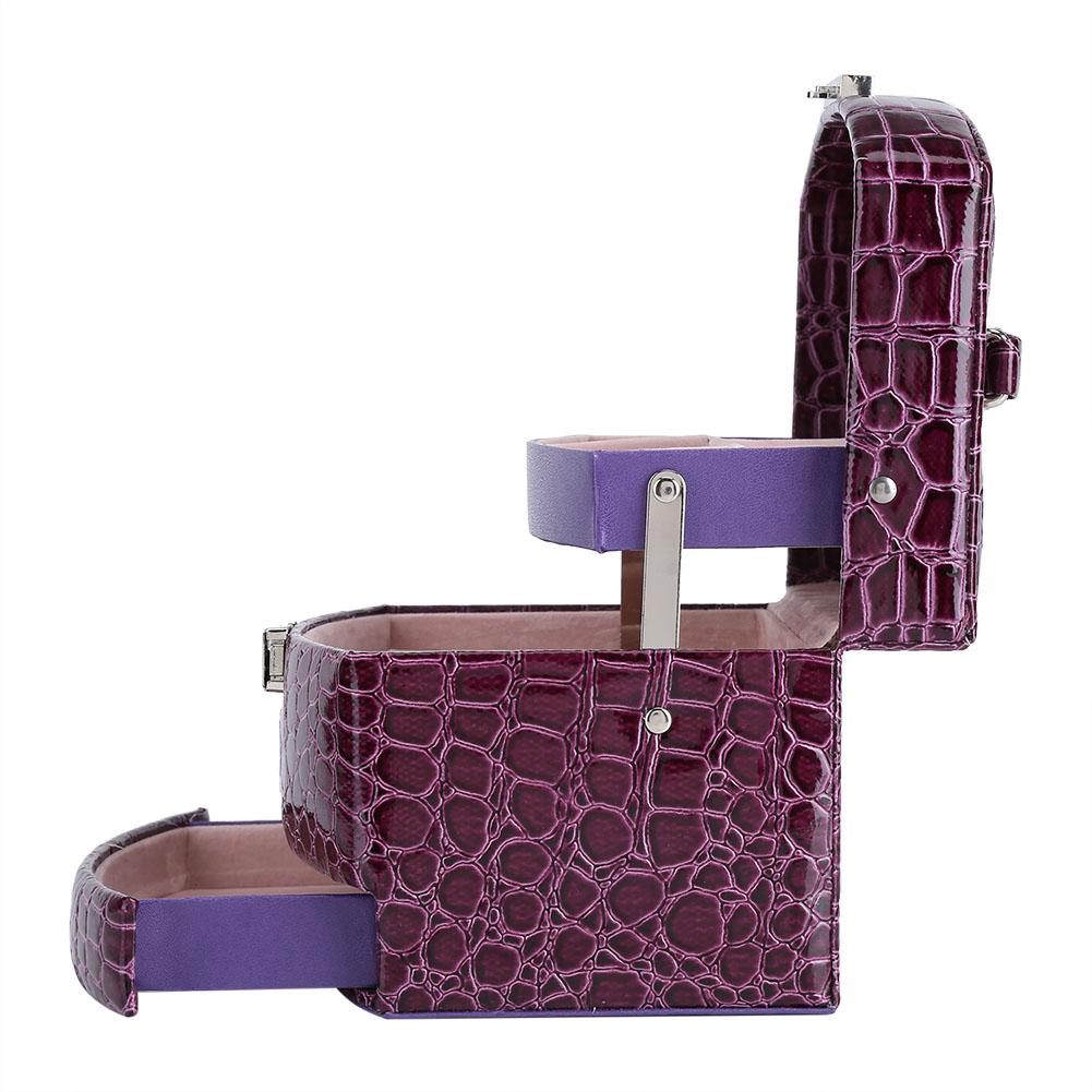 3 Layers Jewelry Necklace Vintage Box Container Keepsake Case Storage Organiser