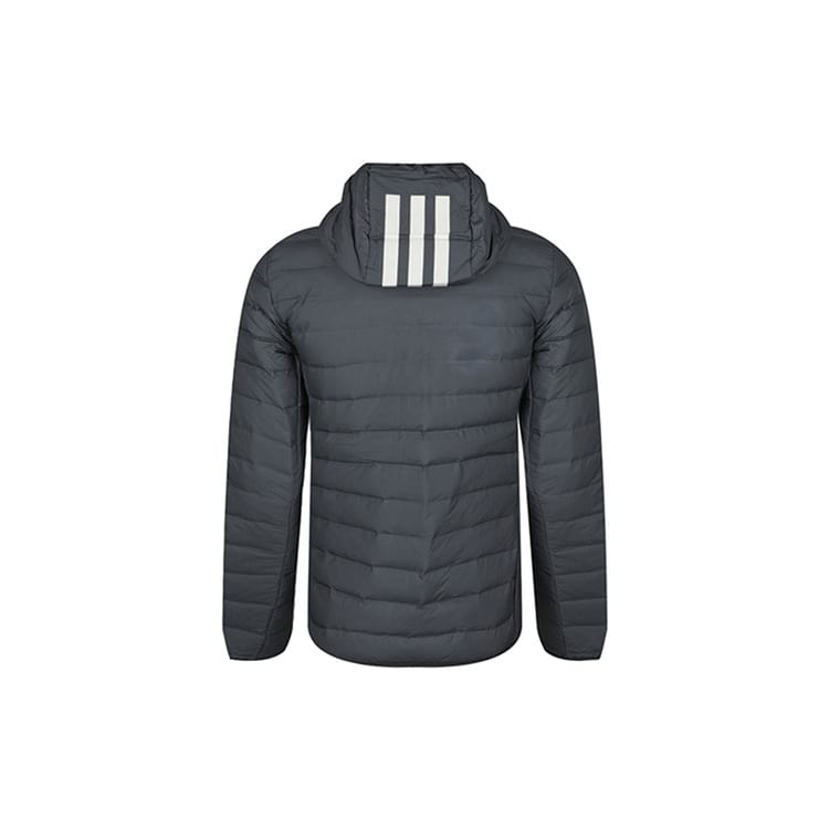 adidas Мужские пуховики Умеренные Черный уголь С капюшоном Другие DZ1420