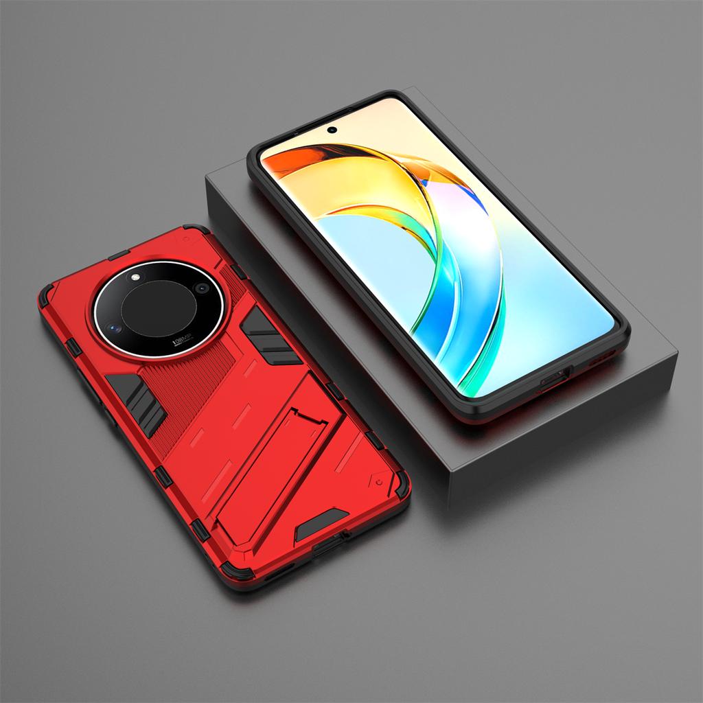 For Honor X9B X 9B Case Shockproof Hard Armor Stand Phone Case Back Cover