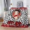 Cartoon Anime cute B-Boop MISS Super Soft Throws Blanket,Warm Cozy Blanket for Bed,Couch,Sofa,Bedroom,Living Room,Travel,Camping