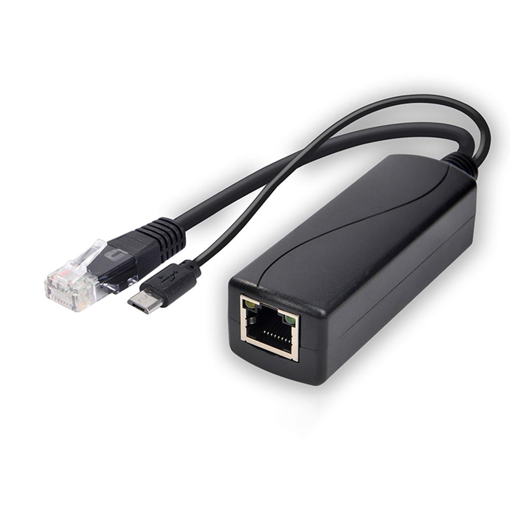 48В POE сплиттер в 5В Power Over Ethernet сплиттер IEEE802.3af для камеры