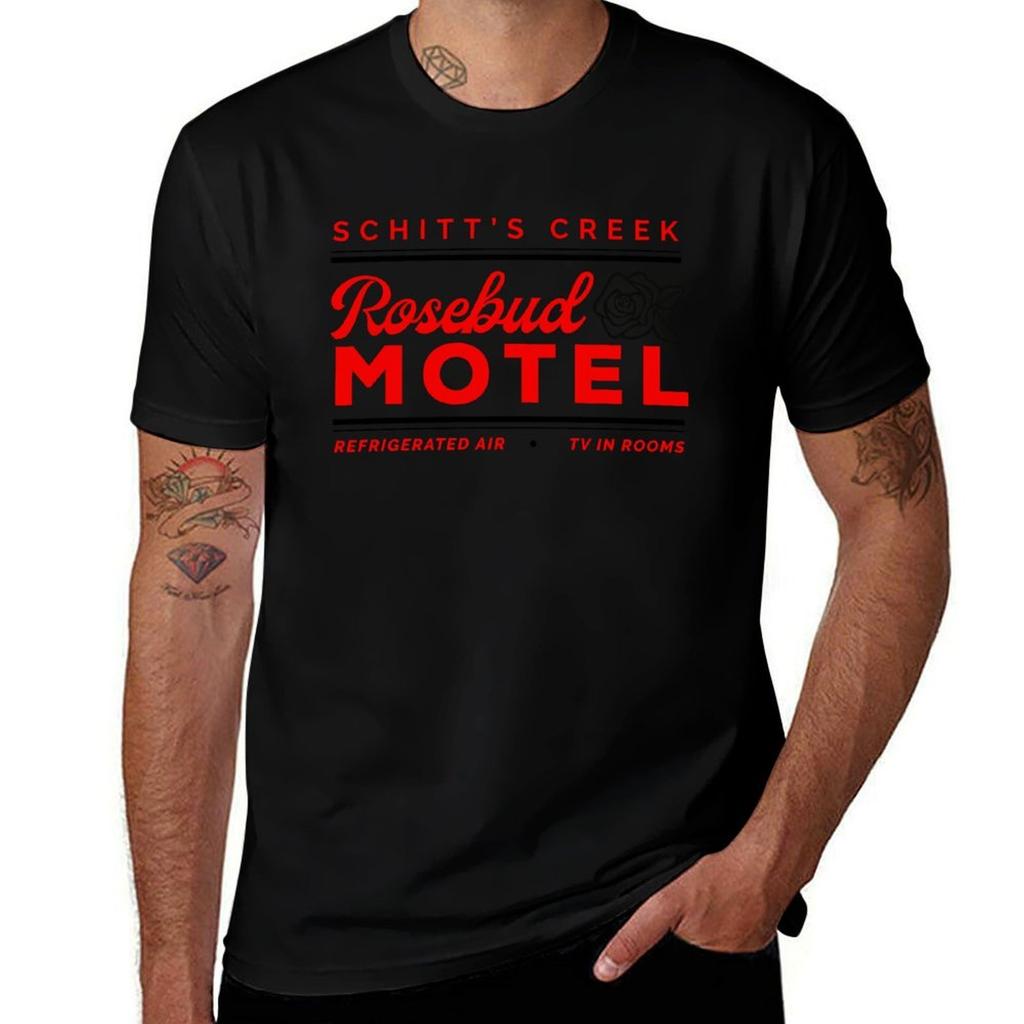 Rosebud Motel Tshirt Antifade Casual Tee Shirt