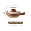 Commercial Ceramic Claypot Rice Noodles Stew & Bibimbap Pot for Gas Stove