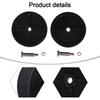 Deck Wheel and Hardware Set For for Troy and For Cadet Compatible with Various Models Including 1120337 7340973