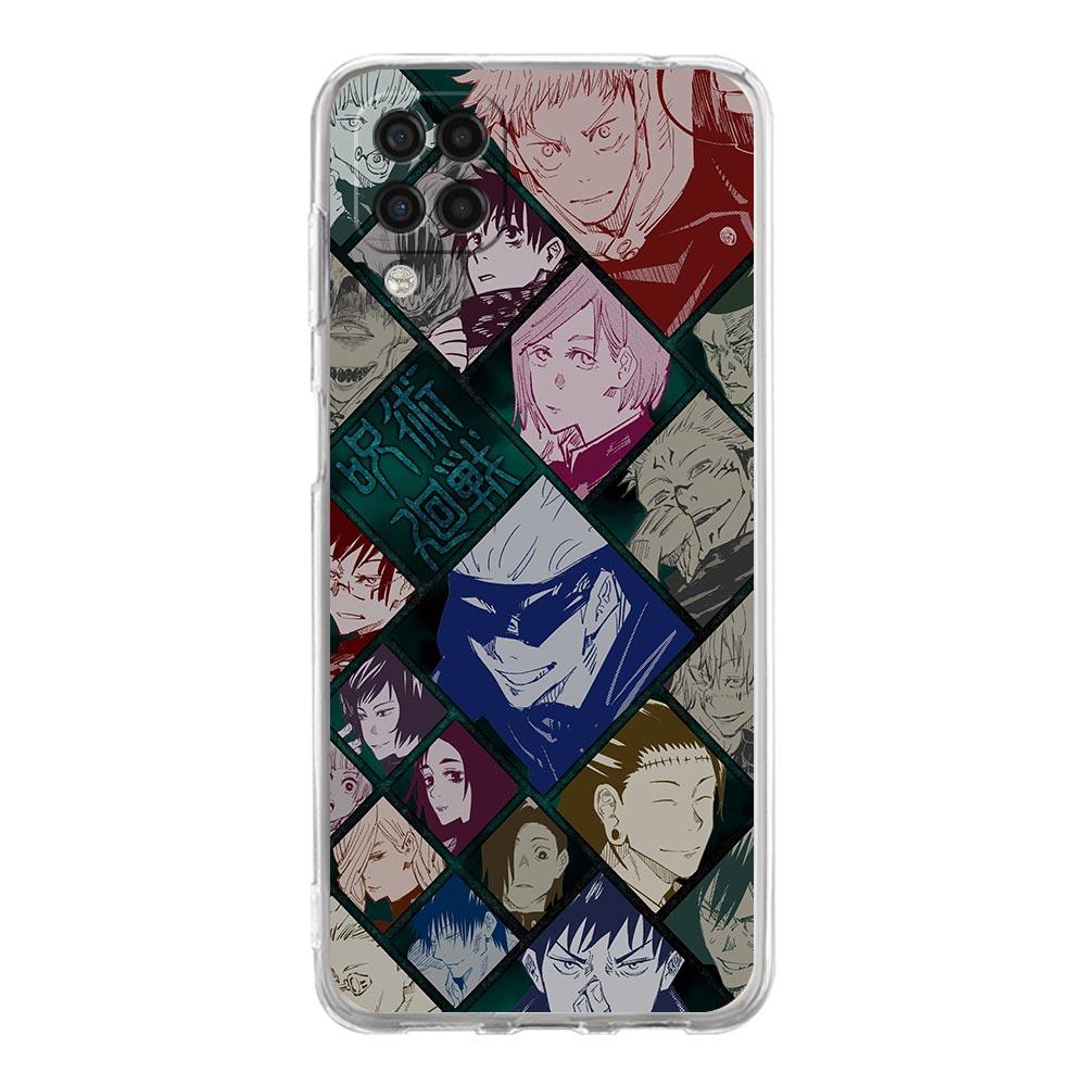 Чехол для телефона Okkotsu Yūta Jujutsu Kaisen для Samsung Galaxy A51 A71 A21S A12 A11 A31 A41 A03S A13 A33 A73 A53 A52 A32 5G A23