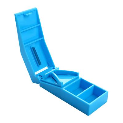 Портативный разделитель таблеток для таблеток, медицинская резка, четверть отделения, коробка