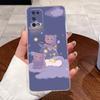 Casing For Realme 7 Pro Case RMX2170 Aesthetic Cute Cat Soft Silicone Transparent Cover For Realme7 Pro 7Pro Phone Case Bumper