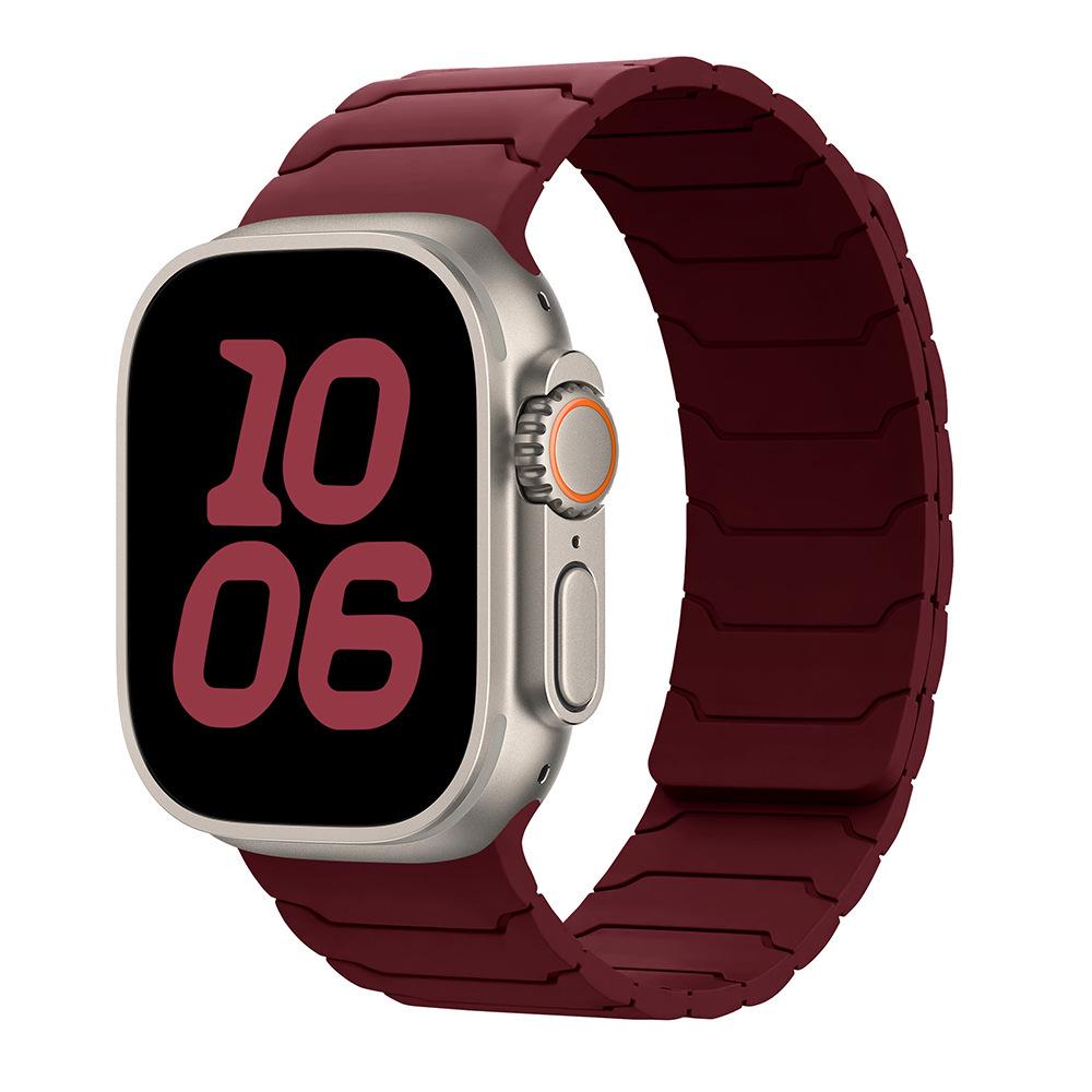 Apple iWatch S1098 Силиконовый Магнитный Спортивный Ремешок S7654 S321SE