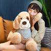 Обнимаемая милая собачка плюшевая игрушка мягкая кукла щенок для малышей детская обнимаемая подушка рождественский подарок для девочки
