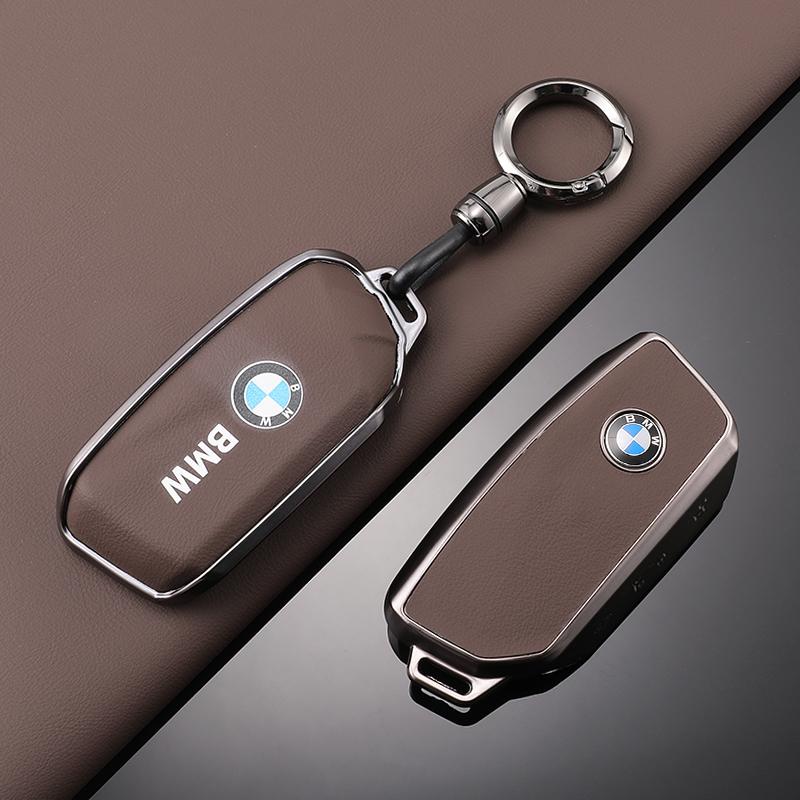 hpxdw5 TPU Car Key Cover Case Shell for BMW X1 U11 X7 X5 G05 LCI I7 IX XM Series 7 740Li U06 G81 M3 2023 2024 Keychain Bag Accessories