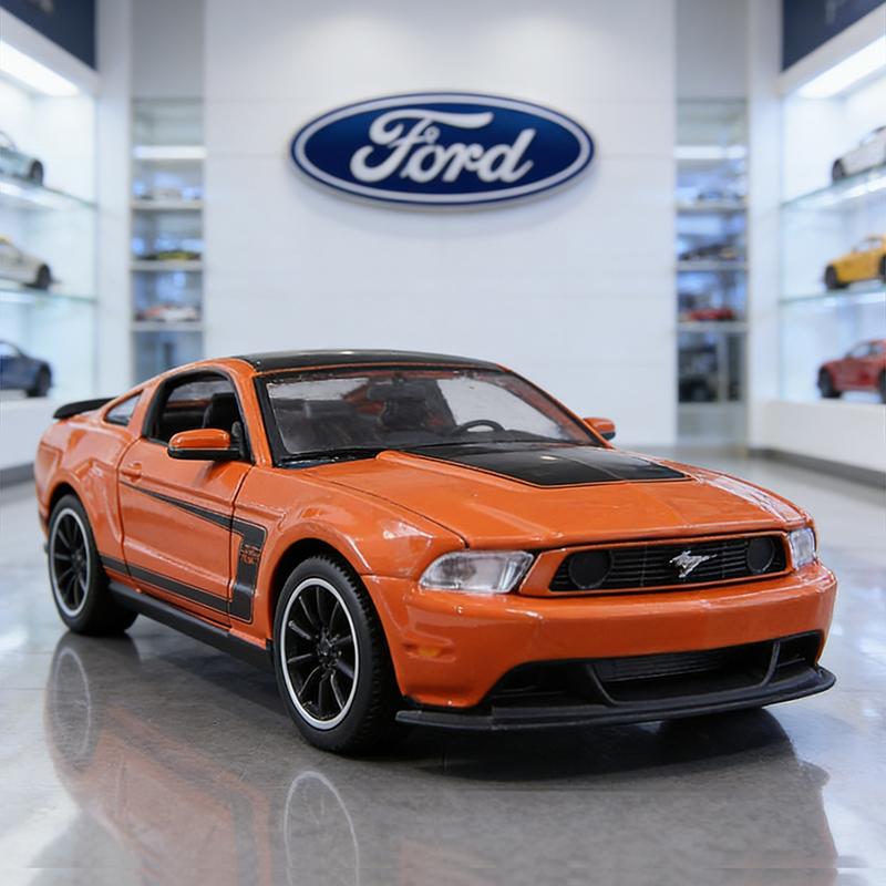 DRZG2 Maisto 1:24 Ford Mustang Boss 302 Alloy Car Diecasts & Toy Vehicles Car Model Miniature Scale Model Car For Children