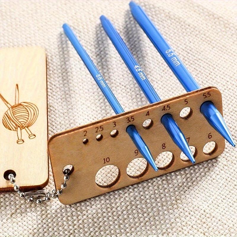 1 комплект линейки для вязания, калибр, маленькая пряжка, зажим для иглы, калибр для пряжи, аксессуары для трикотажной пряжи, 3 стиля