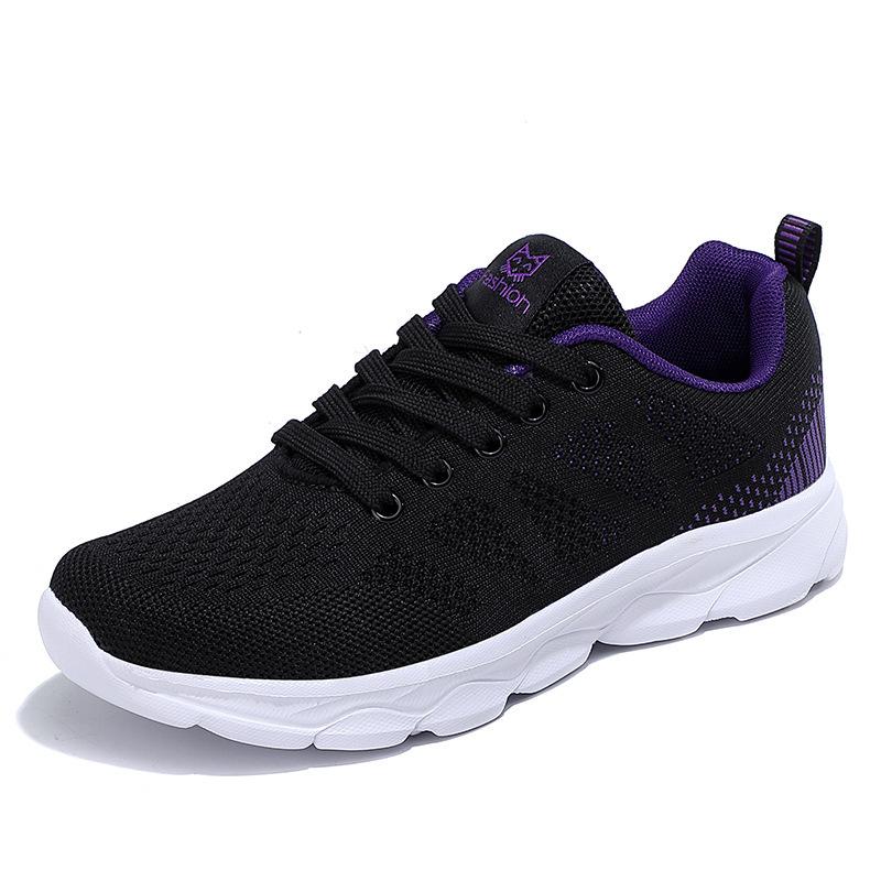 Hot Sneakers Shoes for Women Soft Flat Casual Shoes Spring Summer Light Breathable Mesh Sneakers Walking New Ladies Shoes