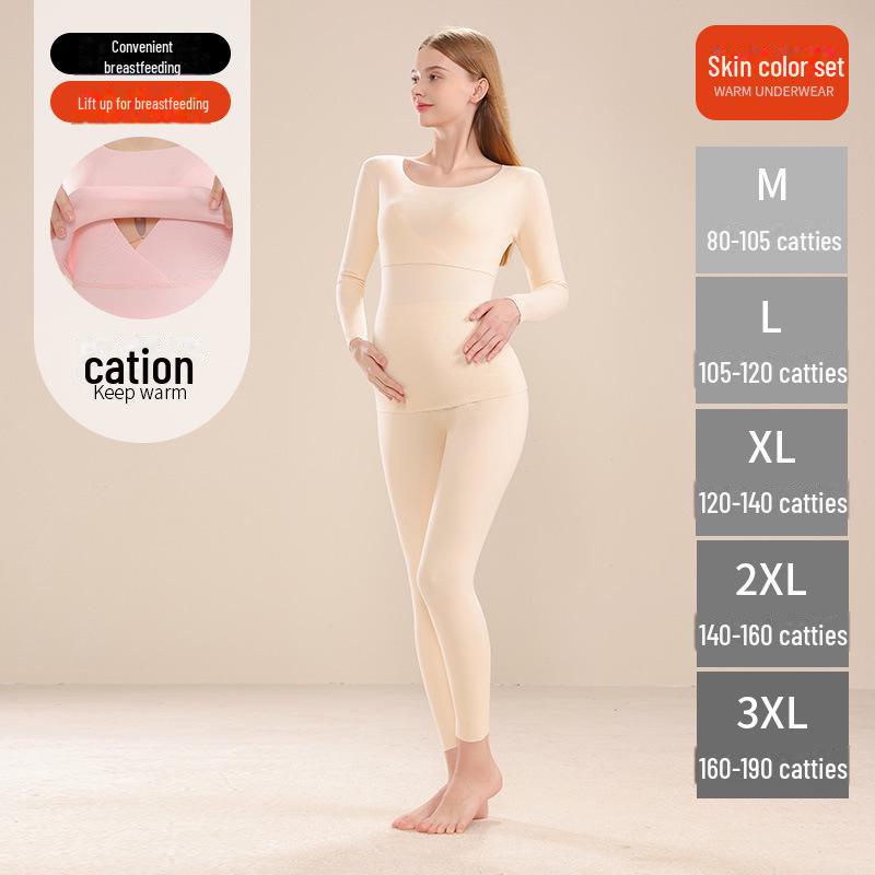 Теплые флисовые леггинсы большого размера для беременных женщин: Пижамные штаны подходят для раннего и позднего периода беременности, на осень и зиму