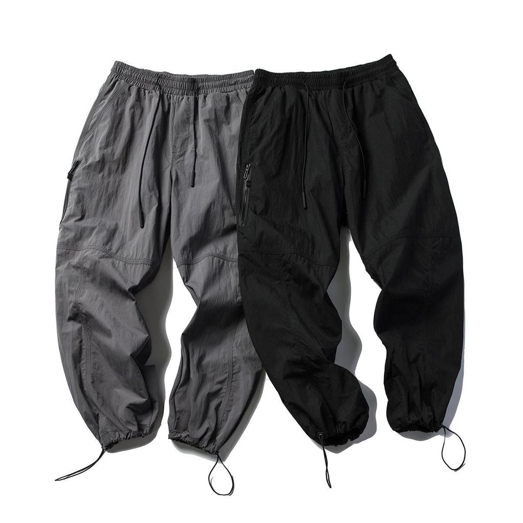 RUIIENRS x Tangent 2021 осень японский тренд три линии функциональные свободные узкие брюки Z969