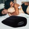 PVC Flocking Inflatable Wedge Sex Pillow Triangle Foldable Master Cushion Labor-saving Sitting Bed Inflatable Sofa Furniture