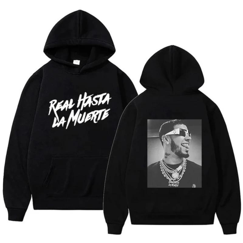 Real Has La Muerte – Мужская толстовка с длинным рукавом, принт, осенне-зимний, уличный стиль, модная кофта, пуловер, толстовка для взрослых