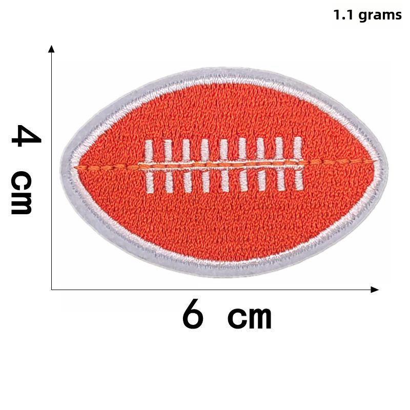 Спортивная вышитая нашивка Jianxing Cross-Border для украшения одежды