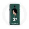 Case - MANIACASE - Samsung Galaxy J7 2017 - Flexible - Green - Squid Game Kang Sae Byeok Face