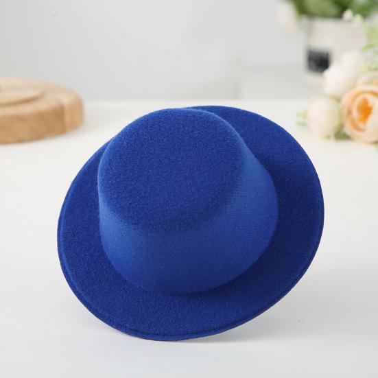 Felt Mini Top Hats Small Snowman Decoration for Christmas Dolls DIY Projects Handmade Baby Toppers Garland Decor