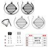800MT    Motorcycle Fog Light Protector Guards Metal Foglight Lamp Cover Accessories FOR CFMOTO CF MOTO 800 MT N39°