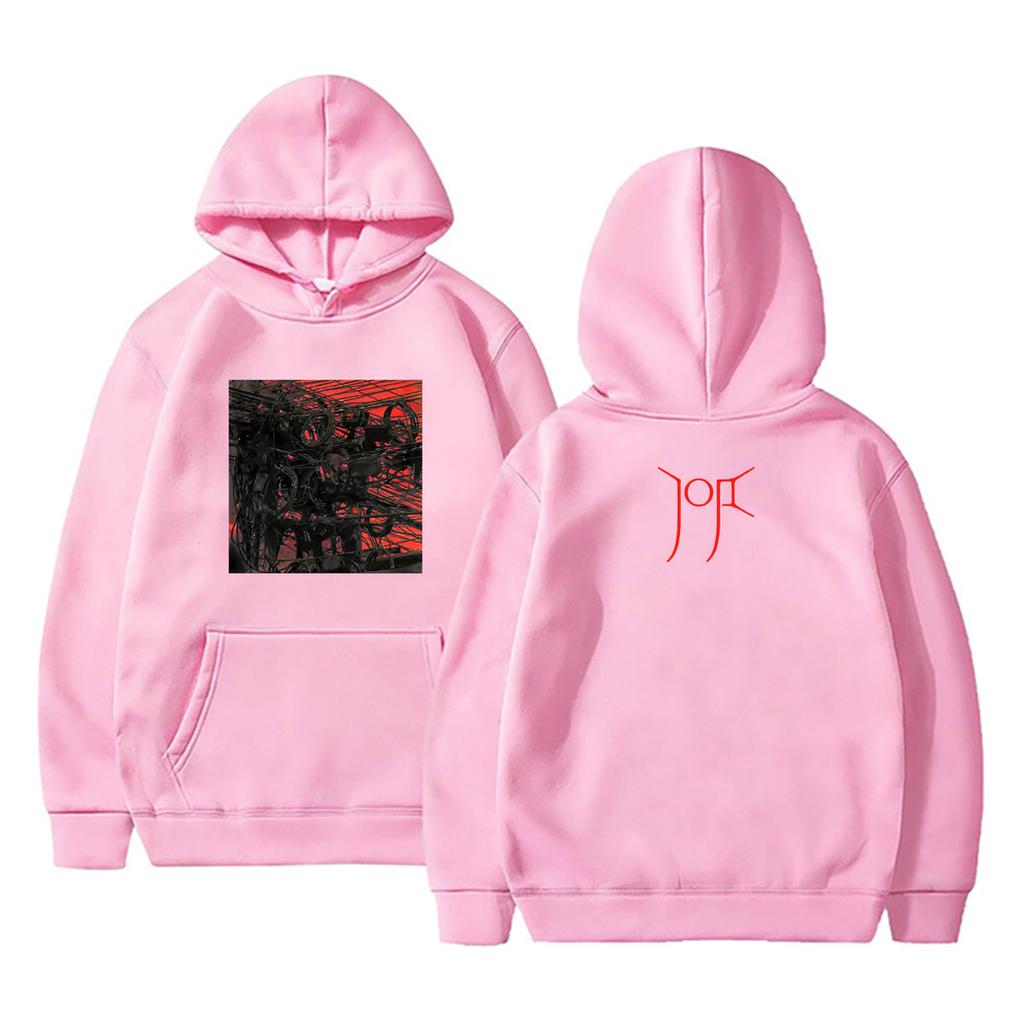 Singer Joji Pixelated Kisses Album Graphic Hoodie Men Women Casual Vintage Pullover Hoodies Men's Hip Hop Rock Punk Sweatshirt