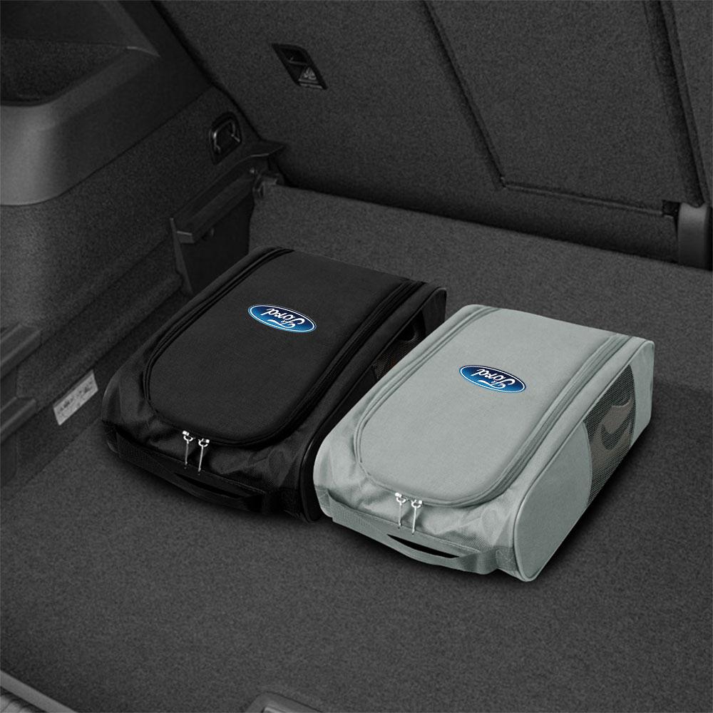 1pcs Car Portable Golf Handbag Dustproof Football Tennis Shoe Bag For Ford Mustang Foose Explorer Mondeo Shelby Fiesta Fusion ST