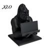 Creative Workspace Decor 3D Printed Gorilla Business Card Holder, Phone Stand, Cool Desktop Multifunctional Holder Organizer Figurine for Office Home