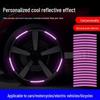 Универсальные светоотражающие наклейки на ступицы колес автомобиля — защита от царапин и декоративные модификации шин