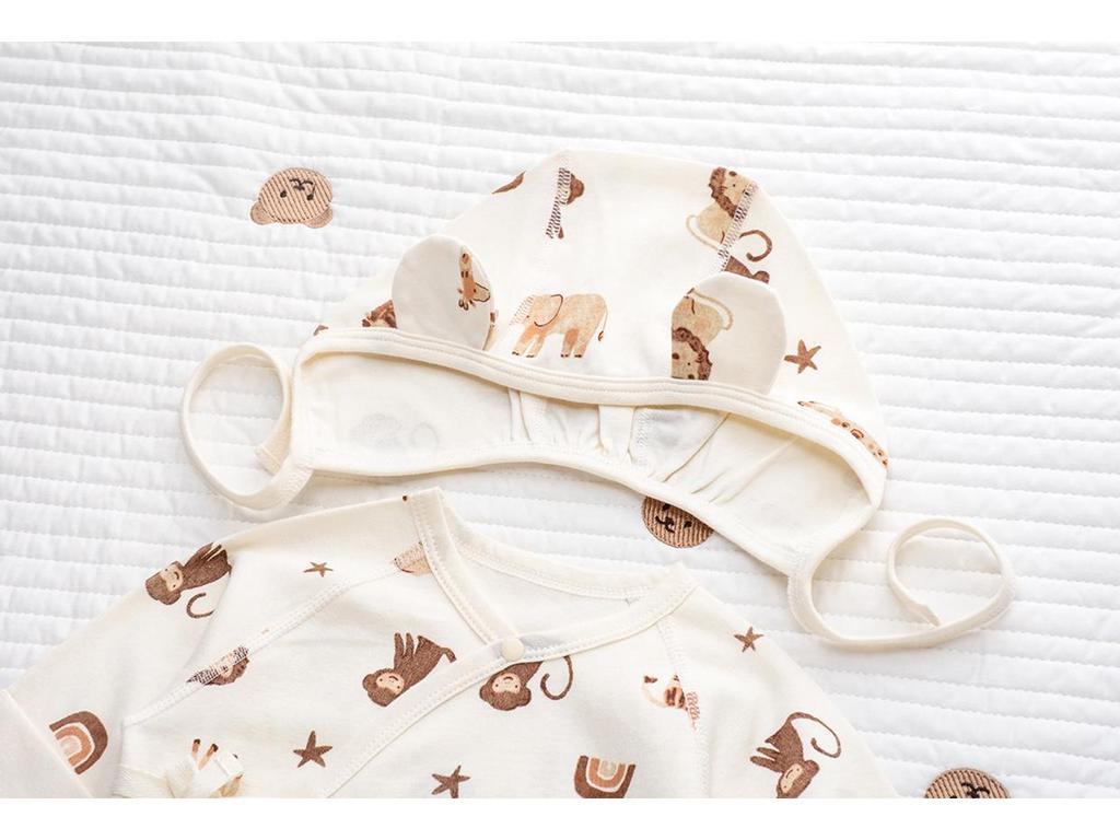 Шапочка без косточек для новорожденного 0-3 месяцев - Сезон весна-осень