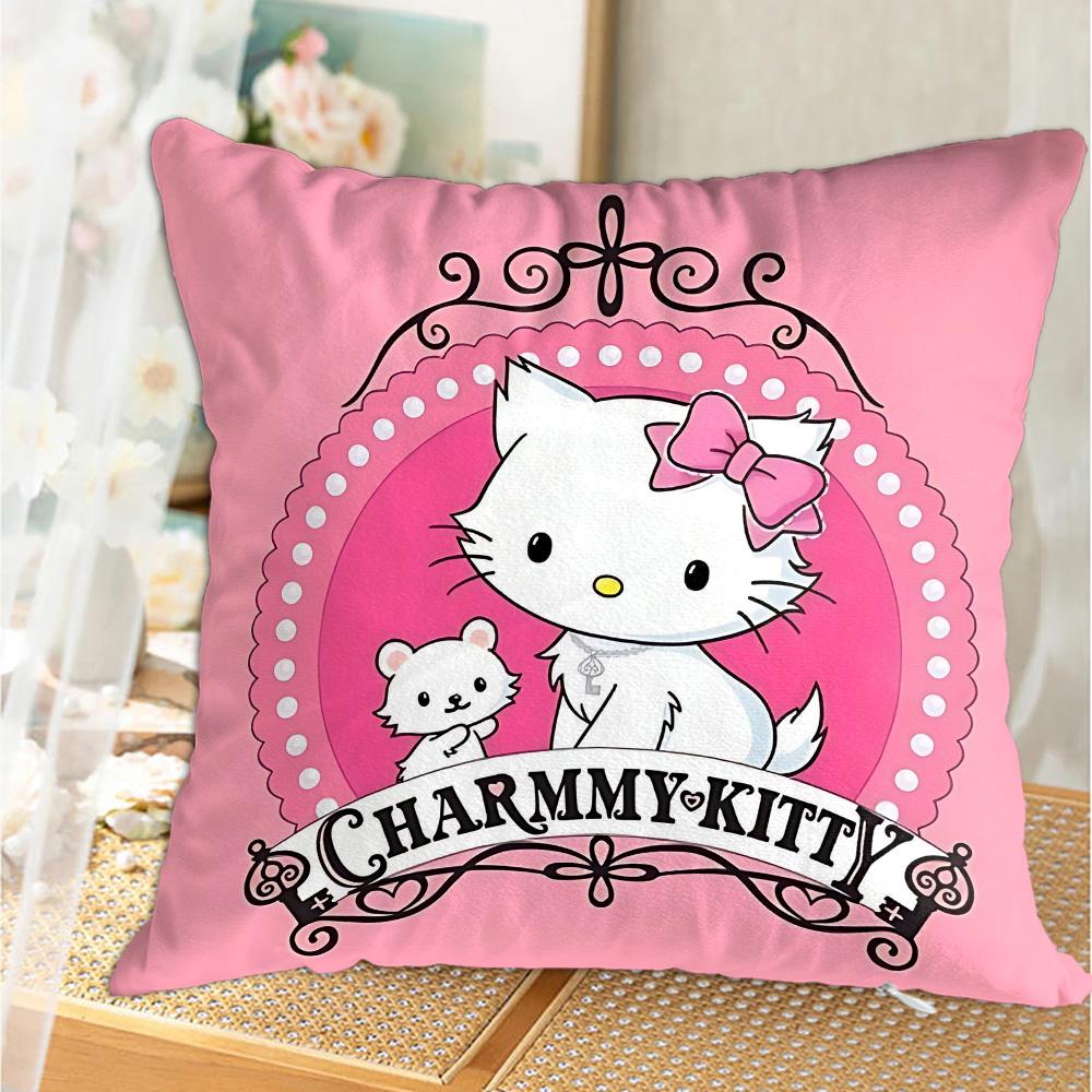 Kawaii C-Charmmy Kittyes Cushions For Decorative Sofa Cushion Covers Room Decorating Items Gifts Decoration Home