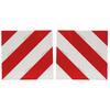 Set of warning signs type 1, galvanized steel